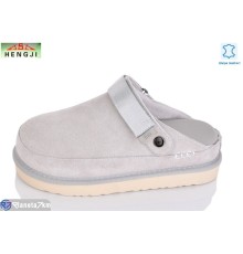 Шлепки жіночі на літо (8 пар р.36-40) сірий  "HENGJI-ELENA"