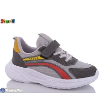 Дитячі кросівки на весну/осінь (8 пар р.31-35) сірий  "Sharif"