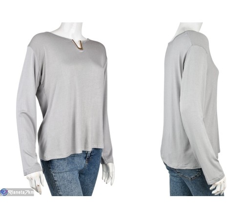 Кофта жіноча на весну/осінь (4 шт. р.сетка 2XL) сірий  "Kalabok"