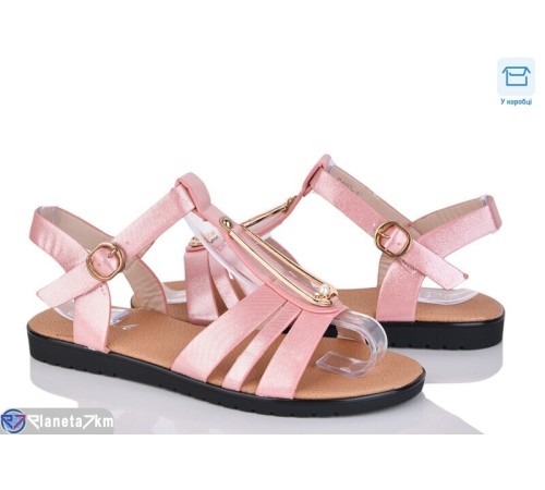 Босоніжки жіночі на літо (8 пар р.37-41) рожевий  "DiRama"