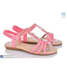 Босоніжки жіночі на літо (8 пар р.37-41) рожевий  "DiRama"