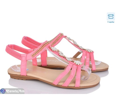 Босоніжки жіночі на літо (8 пар р.37-41) рожевий  "DiRama"