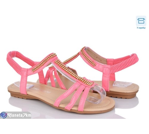 Босоніжки жіночі на літо (8 пар р.37-41) рожевий  "DiRama"