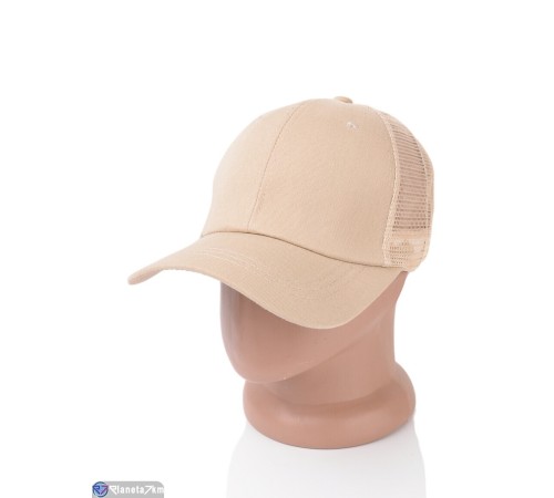 Кепка чоловіча на літо (5 шт. р.сетка 56-58) бежевий  "CAROLLA"