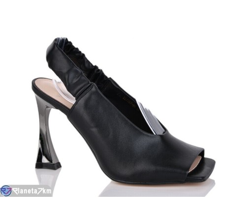 Босоніжки жіночі на літо (6 пар р.36-40) чорний  "TETRAST"