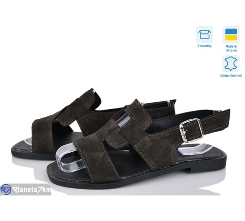 Босоніжки жіночі на літо (6 пар р.36-40) коричневий  "GARRA"