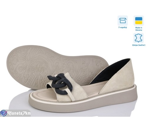 Босоніжки жіночі на літо (6 пар р.36-40) бежевий  "GARRA"