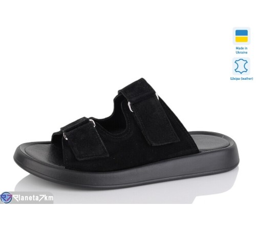 Шлепки жіночі на літо (6 пар р.36-40) чорний  "Marmilad"