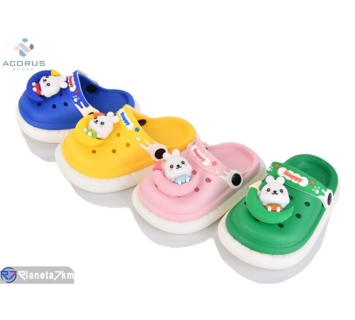 Кроки дитячі на літо (10 пар р.14-19) мікс  "Acorus"
