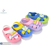 Дитячі босоніжки на літо (12 пар р.15-20) мікс  "Acorus"