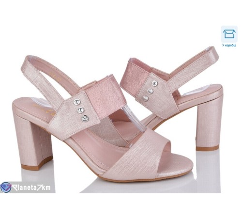 Босоніжки жіночі на літо (8 пар р.36-40) рожевий  "DiRama"