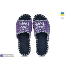 Тапки жіночі на весну/осінь (9 пар р.36-41) фіолетовий  "Activ"