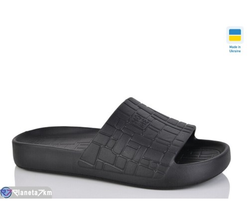 Шлепки жіночі на літо (6 пар р.36-41) чорний  "LOTTOS"