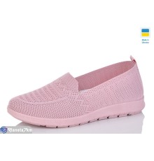 Балетки жіночі на літо (8 пар р.36-41) рожевий  "LOTTOS"