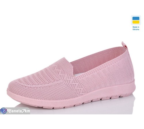 Балетки жіночі на літо (8 пар р.36-41) рожевий  "LOTTOS"