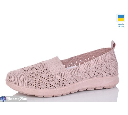 Балетки жіночі на літо (8 пар р.36-41) рожевий  "LOTTOS"
