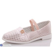 Дитячі туфлі на літо (8 пар р.30-37) рожевий  "Fuggo"