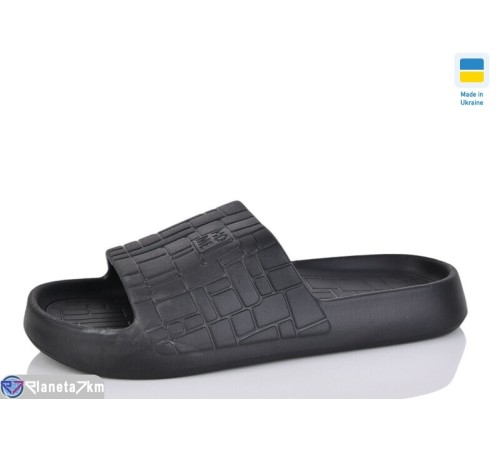 Шлепки жіночі на літо (6 пар р.36-41) чорний  "Melinda"