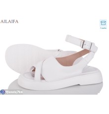 Босоніжки жіночі на літо (8 пар р.36-41) білий  "Latifa"