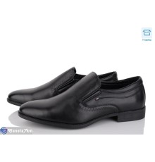 Туфлі чоловічі на весну/осінь (8 пар р.40-45) чорний  "NASTEA"