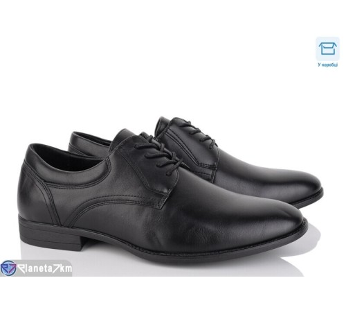 Туфлі чоловічі на весну/осінь (8 пар р.40-45) чорний  "NASTEA"