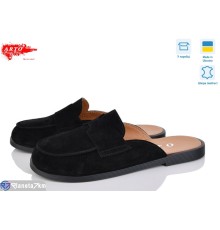 Шлепки жіночі на літо (8 пар р.37-41) чорний  "ARTO"