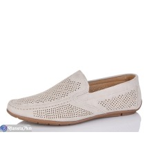 Мокасини чоловічі на літо (8 пар р.40-45) сірий  "Fudian"