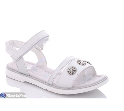 Дитячі босоніжки на літо (8 пар р.31-36) білий  "Laifakids"