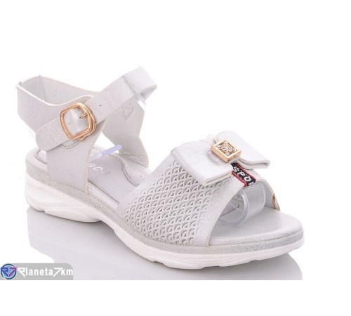 Дитячі босоніжки на літо (8 пар р.31-36) білий  "Laifakids"