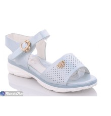Дитячі босоніжки на літо (8 пар р.31-36) блакитний  "Laifakids"