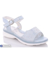 Дитячі босоніжки на літо (8 пар р.31-36) блакитний  "Laifakids"