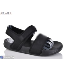 Сандалі чоловічі на літо (8 пар р.41-45) чорний  "Latifa"