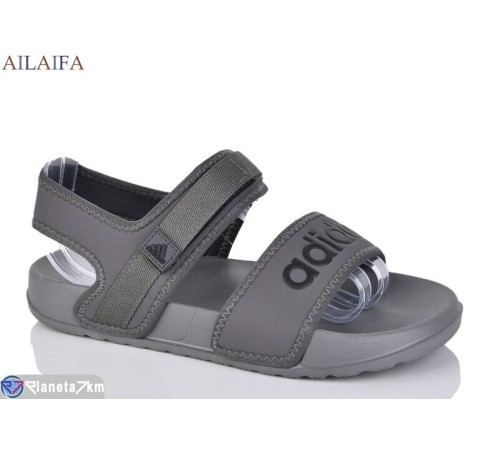 Сандалі чоловічі на літо (8 пар р.41-45) сірий  "Latifa"