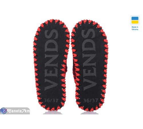 Тапки жіночі на весну/осінь (9 пар р.36-41) бордовий  "Activ"