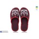 Тапки жіночі на весну/осінь (9 пар р.36-41) бордовий  "Activ"