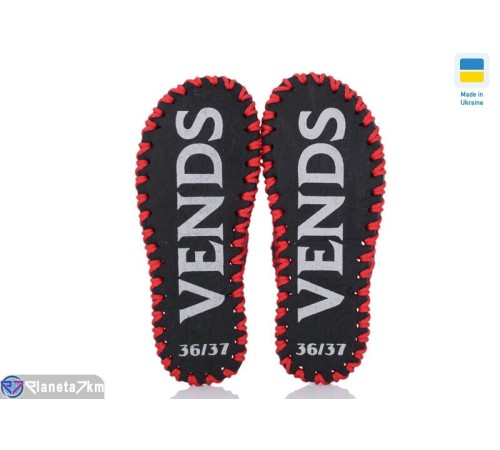 Тапки жіночі на весну/осінь (9 пар р.36-41) бордовий  "Activ"