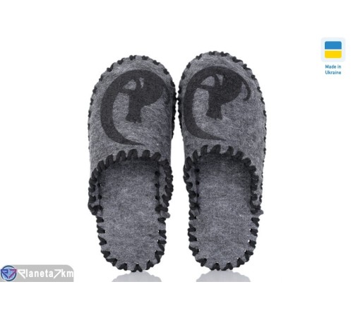 Тапки жіночі на весну/осінь (9 пар р.36-41) сірий  "Activ"