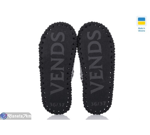 Тапки жіночі на весну/осінь (9 пар р.36-41) сірий  "Activ"