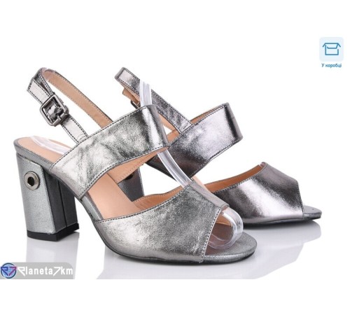 Босоніжки жіночі на літо (6 пар р.36-41) графіт  "DiRama"