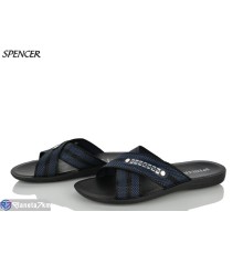 Шлепки чоловічі на літо (6 пар р.43-47) синій  "Spencer"