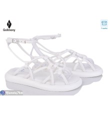 Босоніжки жіночі на літо (8 пар р.36-41) білий  "Gollmony"