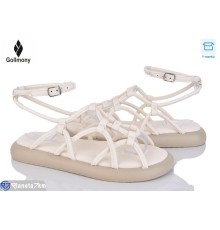 Босоніжки жіночі на літо (8 пар р.36-41) бежевий  "Gollmony"