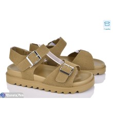 Босоніжки жіночі на літо (8 пар р.36-41) коричневий  "LAVLI"