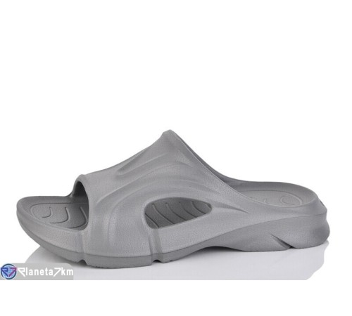 Шлепки чоловічі на літо (8 пар р.40-45) сірий  "LULI"