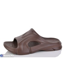 Шлепки чоловічі на літо (8 пар р.40-45) коричневий  "LULI"