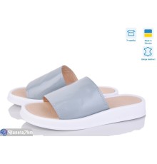 Шлепки жіночі на літо (6 пар р.36-40) сірий  "Speranza"