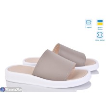 Шлепки жіночі на літо (6 пар р.36-40) коричневий  "Speranza"