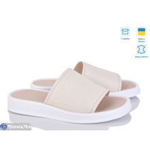 Шлепки жіночі на літо (6 пар р.36-40) бежевий  "Speranza"