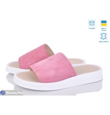 Шлепки жіночі на літо (6 пар р.36-40) рожевий  "Speranza"