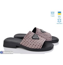Шлепки жіночі на літо (6 пар р.36-40) коричневий  "Speranza"